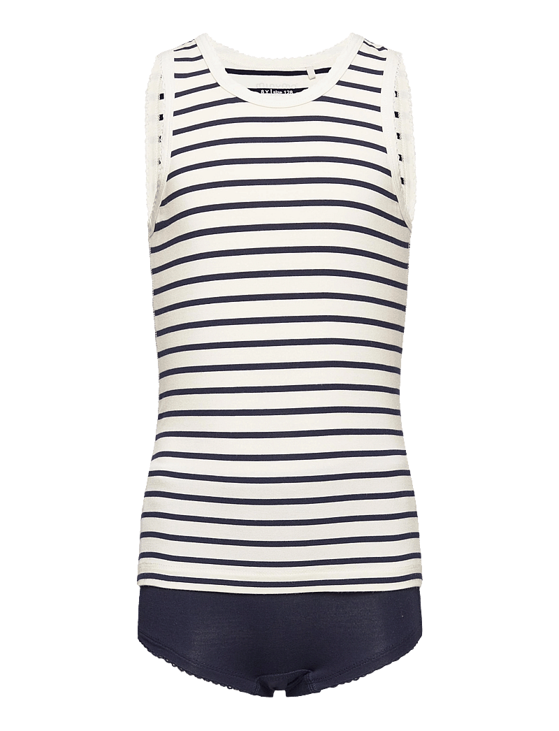 Minymo - Underwear set girl - undertøjssæt - white - 0