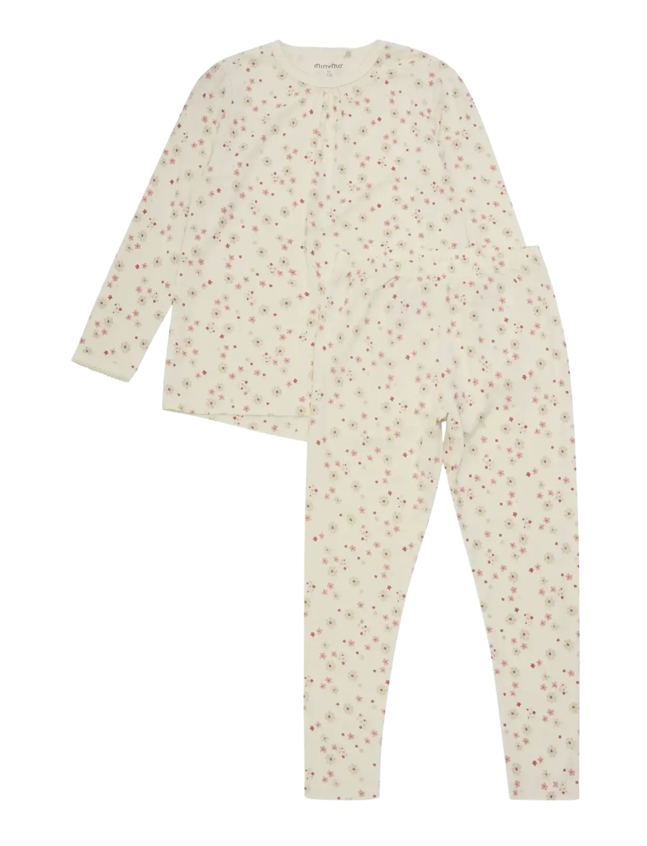 Minymo Pyjamas, 116, Creme - Pyjama Sets, Kinder