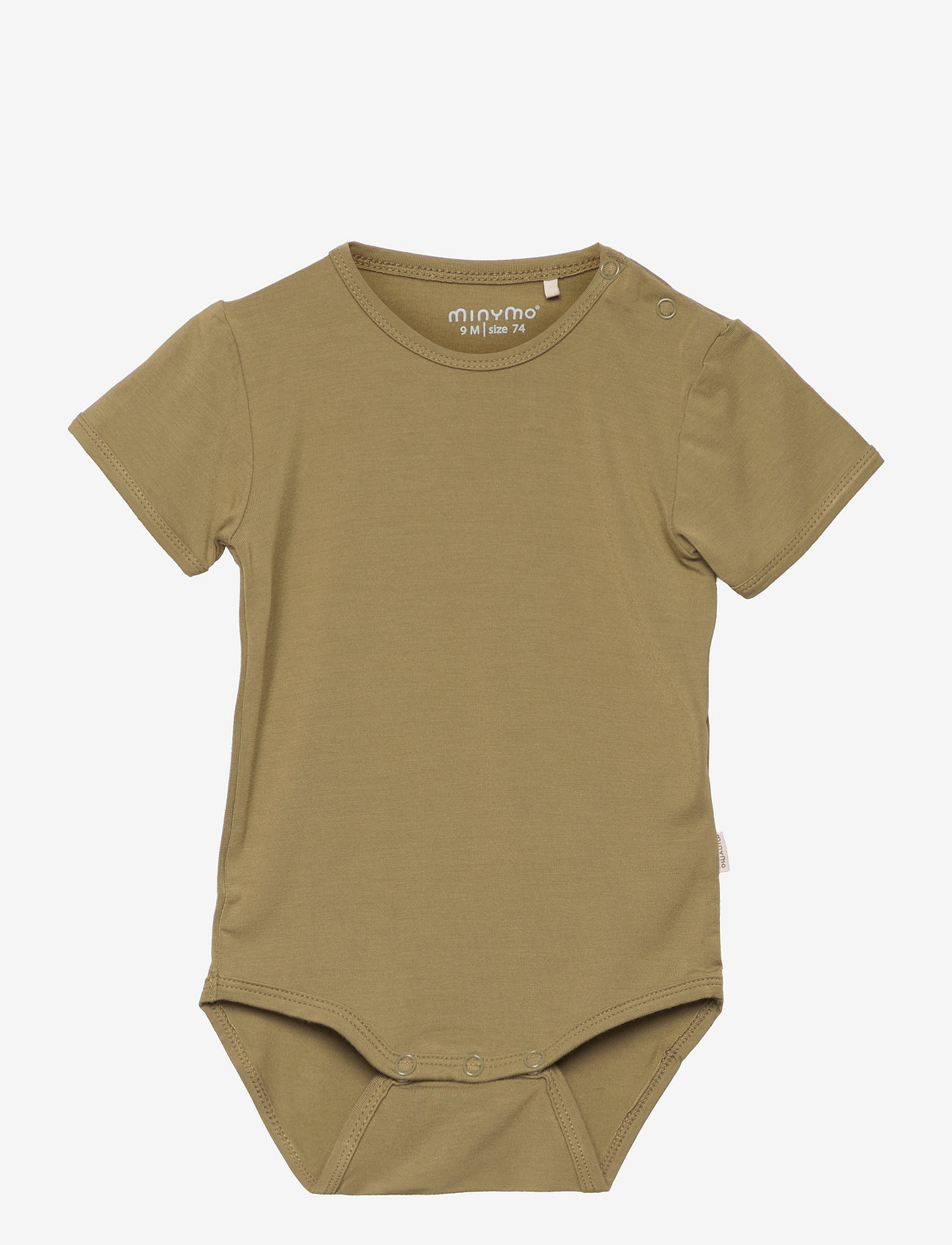 Minymo - Body SS - kortærmede bodyer - dried herbs - 0