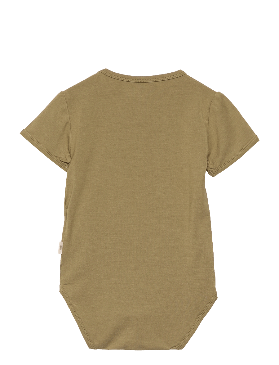 Minymo - Body SS - kurzärmelige bodys - dried herbs - 1