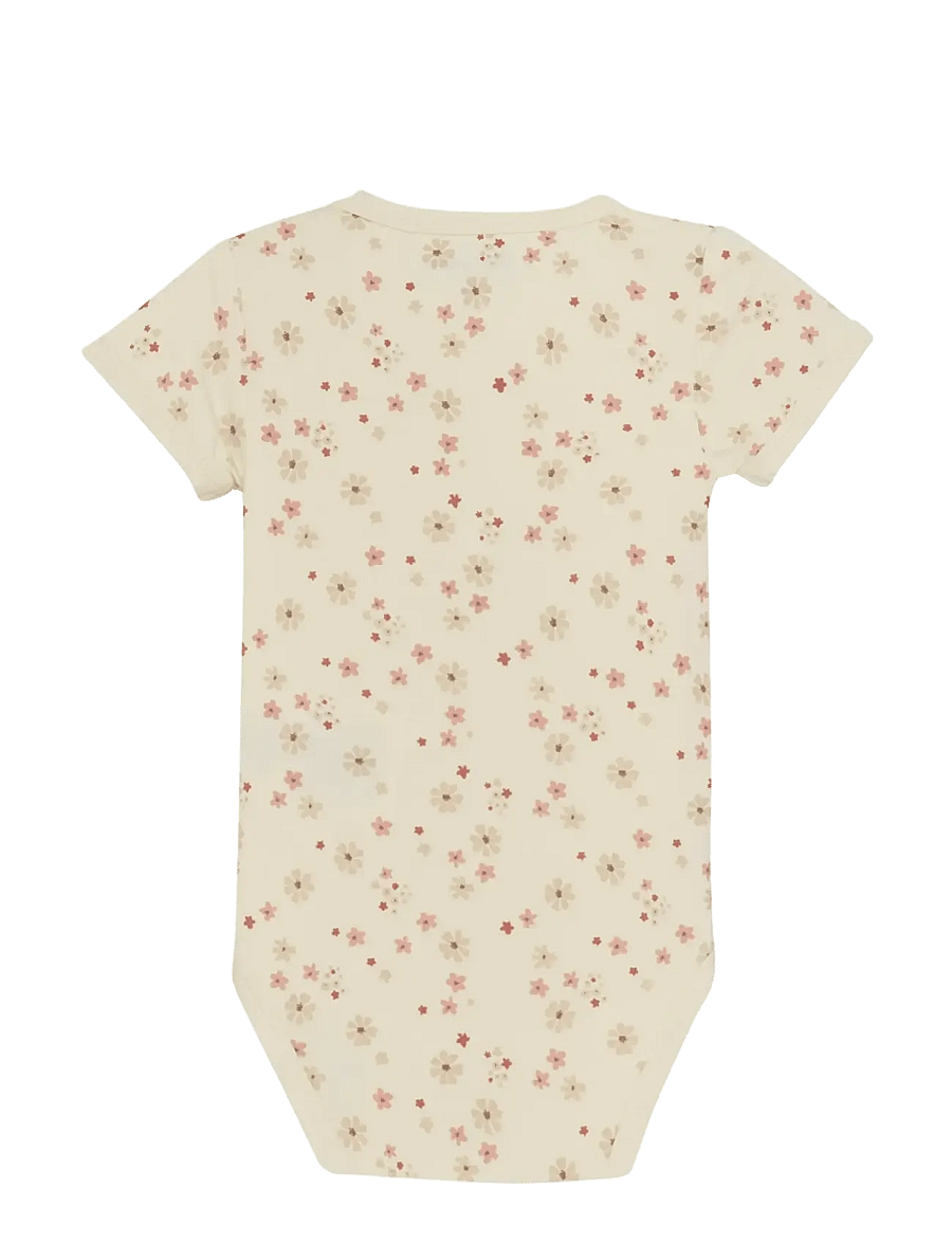 Minymo - Body SS - kurzärmelige bodys - dusty ceder - 1