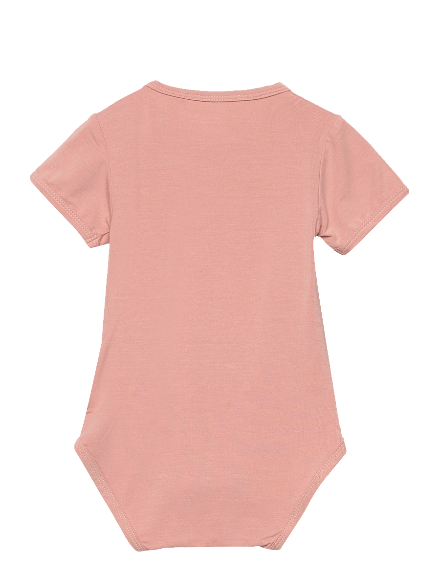 Minymo - Body SS - kortærmede bodyer - misty rose - 1