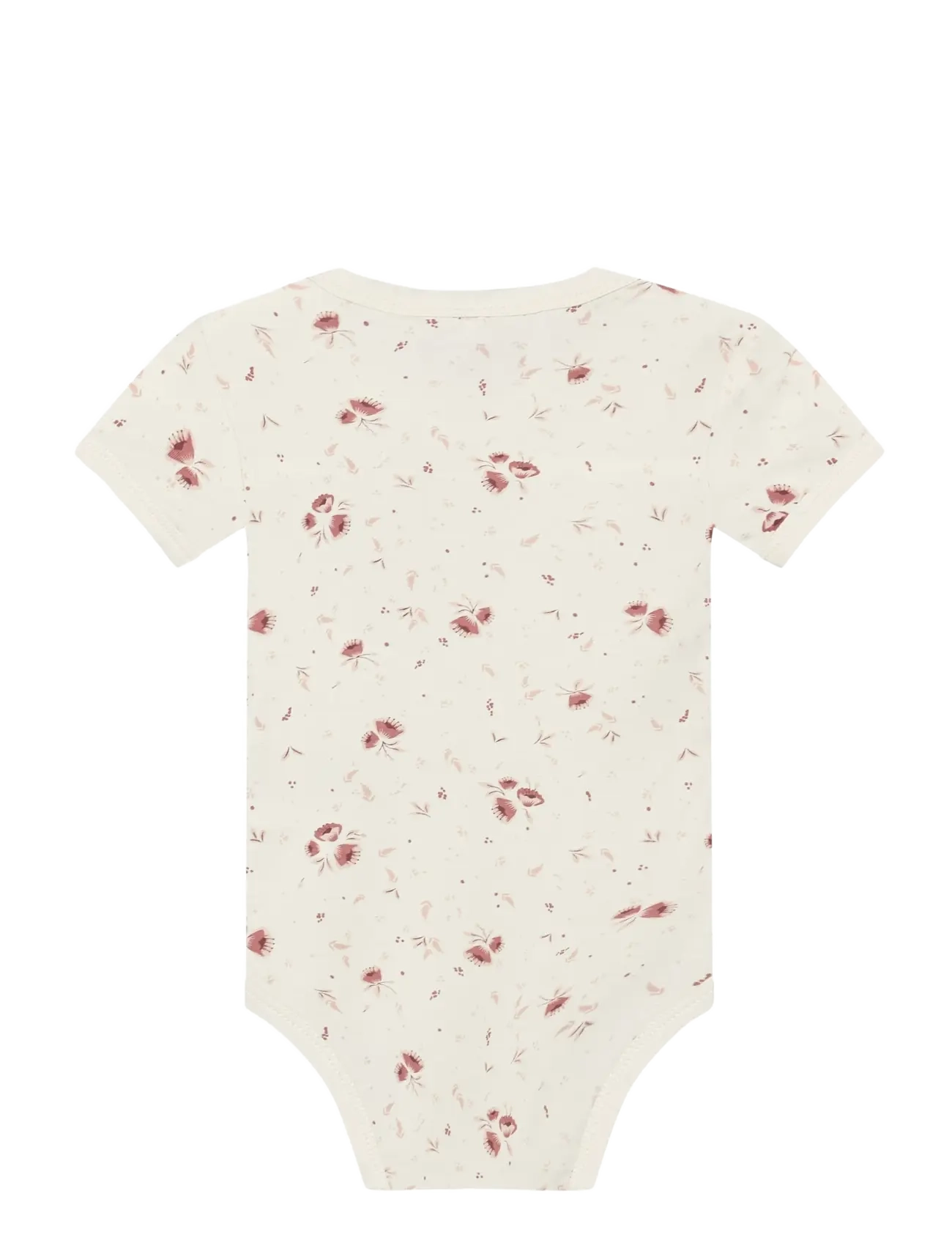 Minymo - Body SS - short-sleeved bodies - peach whip - 1