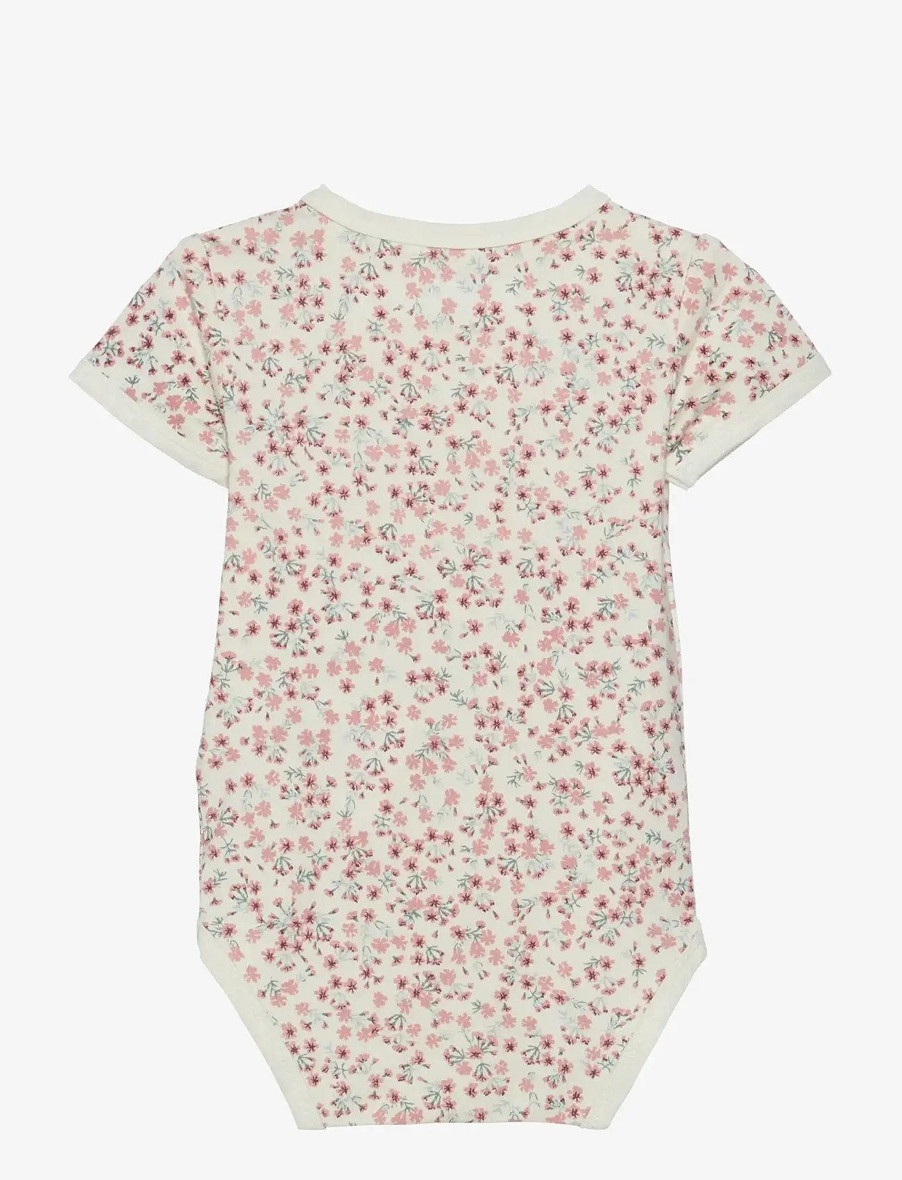 Minymo - Body SS - short-sleeved bodies - rose tan - 1