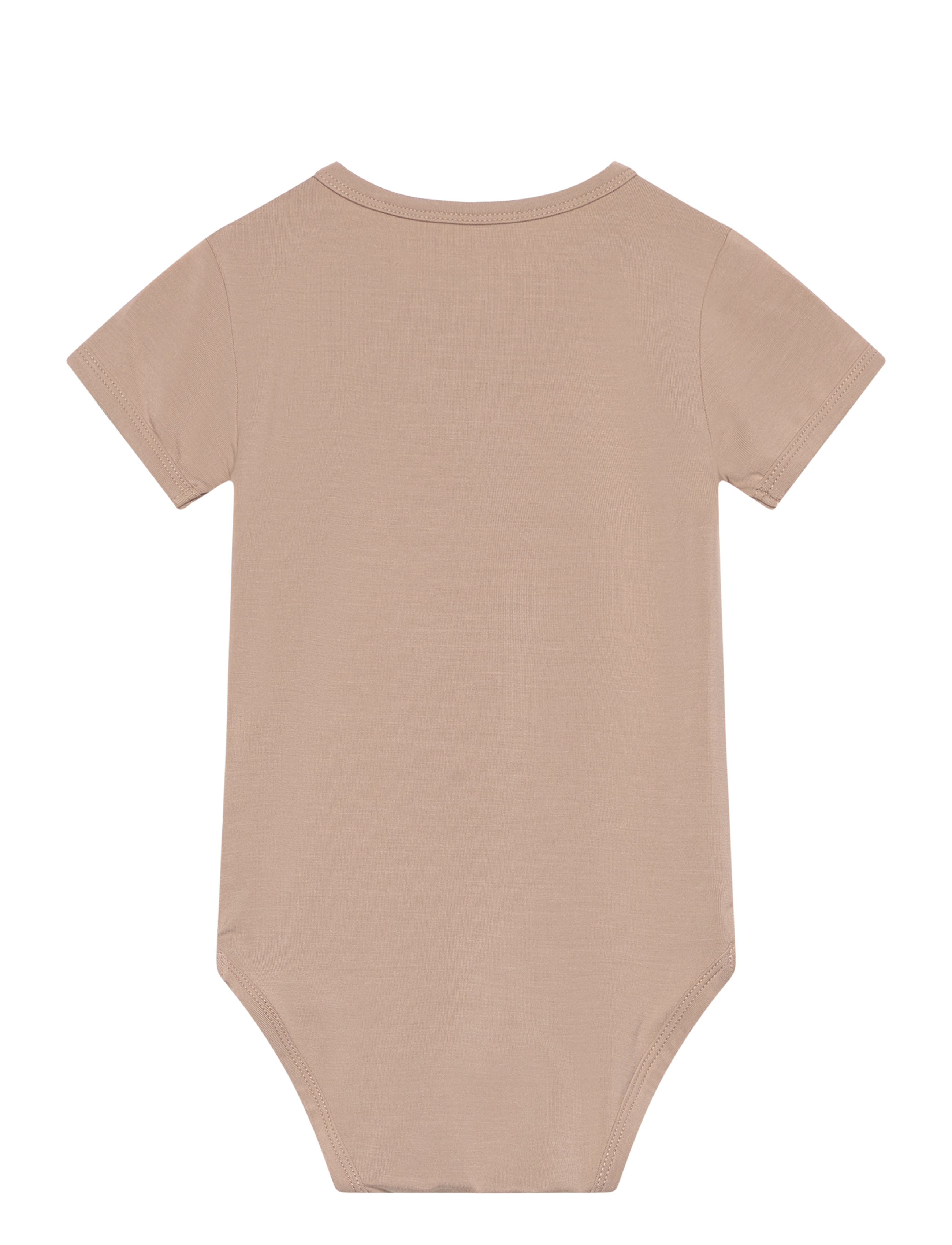 Minymo - Body SS - kurzärmelige bodys - simply taupe - 1