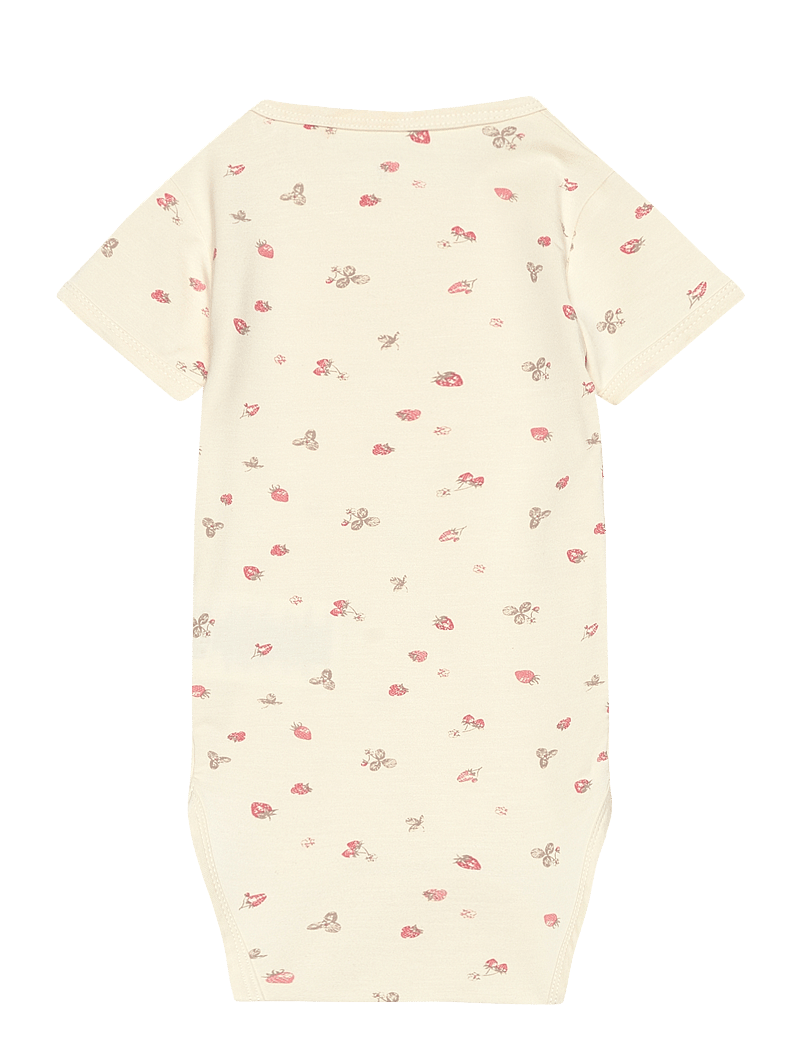 Minymo - Body SS - kortärmade bodies - strawberry ice - 1