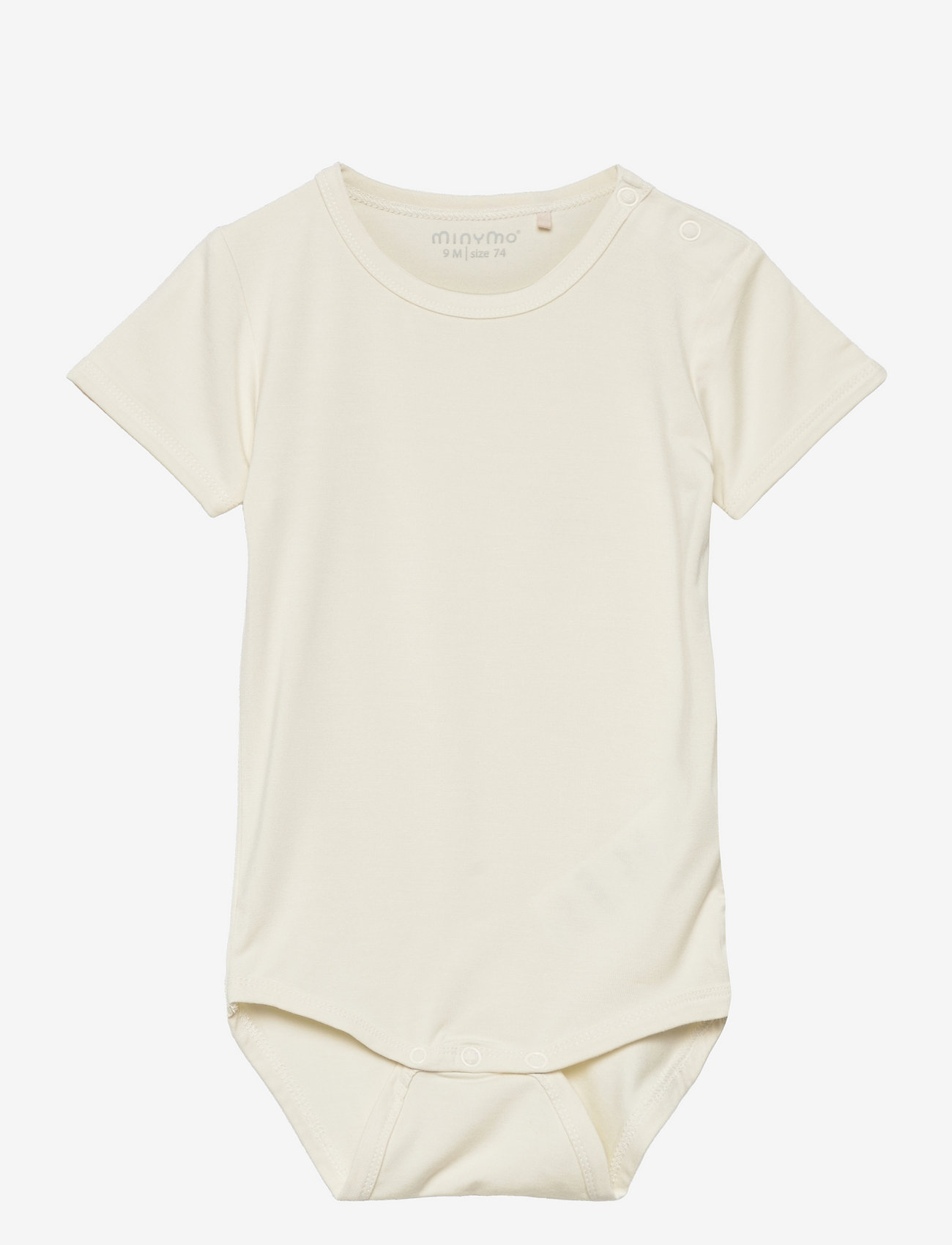 Minymo - Body SS - kortärmade bodies - white - 0