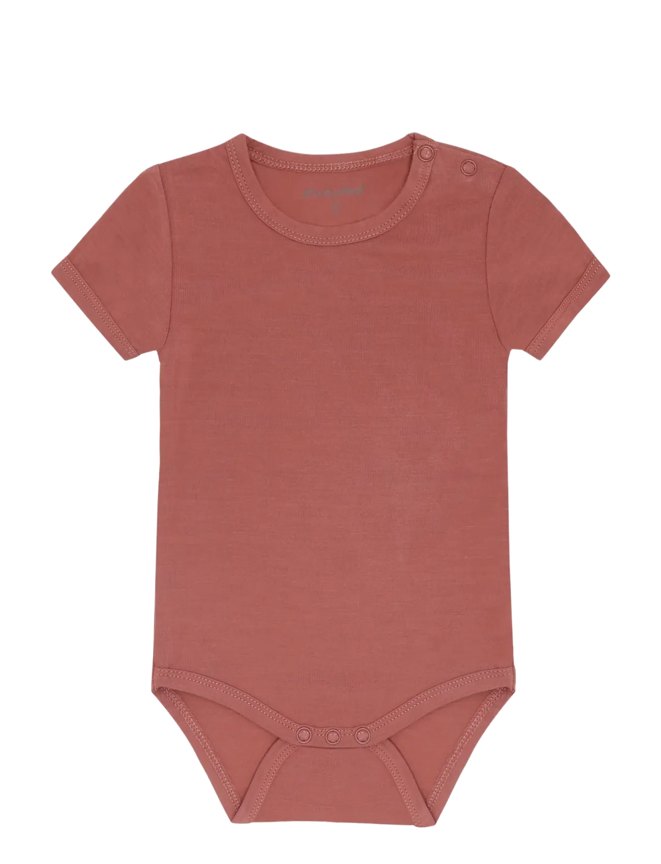 Minymo Body Ss, 86, Bodys, Rosa - Short-sleeved, Kinder