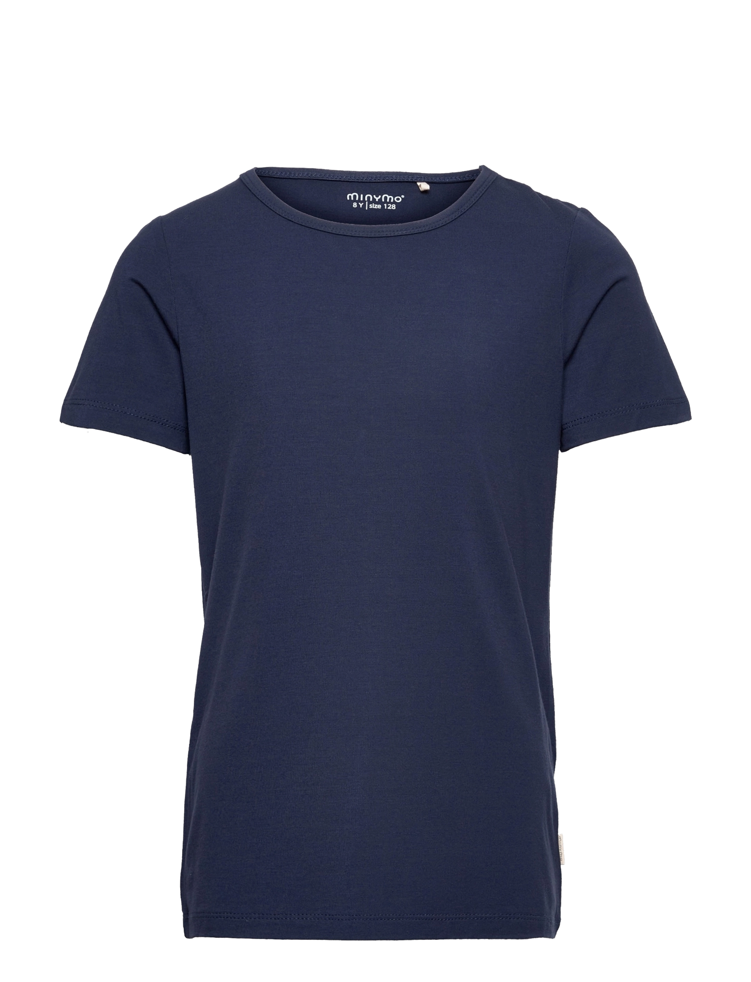 Minymo Blouse SS - Tøj - DARK NAVY / blue