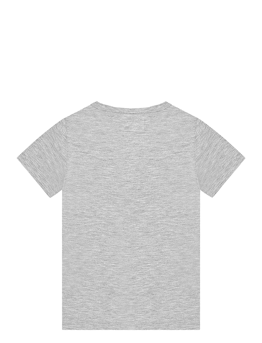 Minymo - Blouse SS - lühikeste varrukatega t-särgid - mediumgreymelange - 1