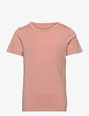 Minymo - Blouse SS - Bamboo - kortærmede t-shirts - misty rose - 0