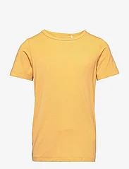 Minymo - Blouse SS - Bamboo - kortärmade t-shirts - rattan - 0
