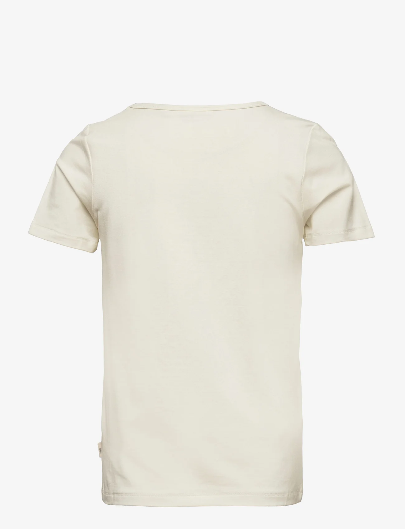 Minymo - Blouse SS - Bamboo - short-sleeved t-shirts - white - 1