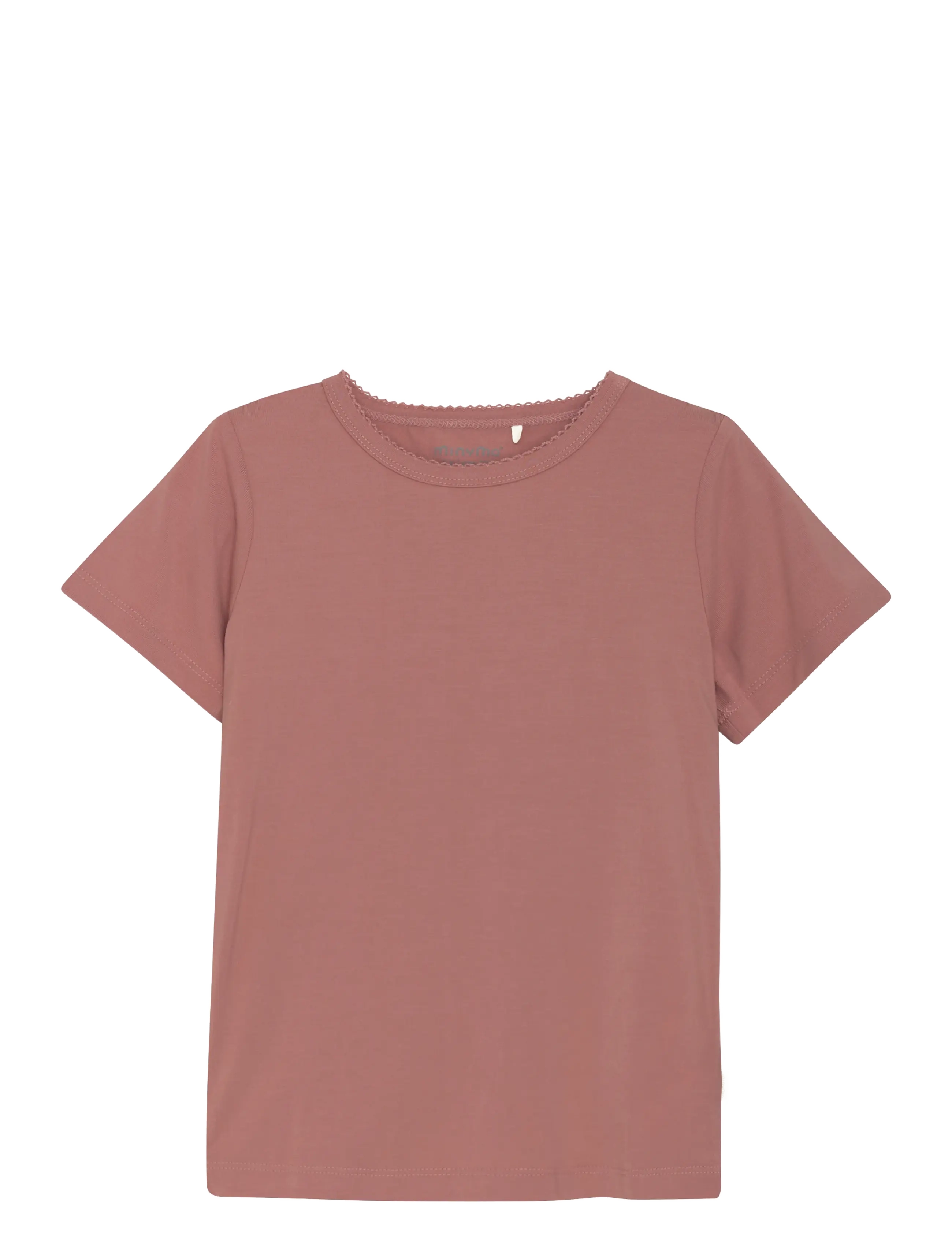 Minymo Blouse Ss, 86, T-shirts, Rosa - Short-sleeved, Kinder