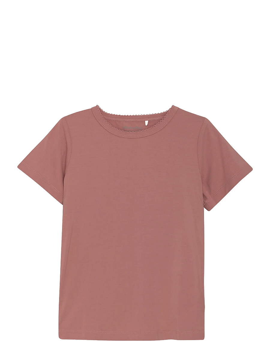 Minymo - Blouse SS - kurzärmelige - withered rose - 0
