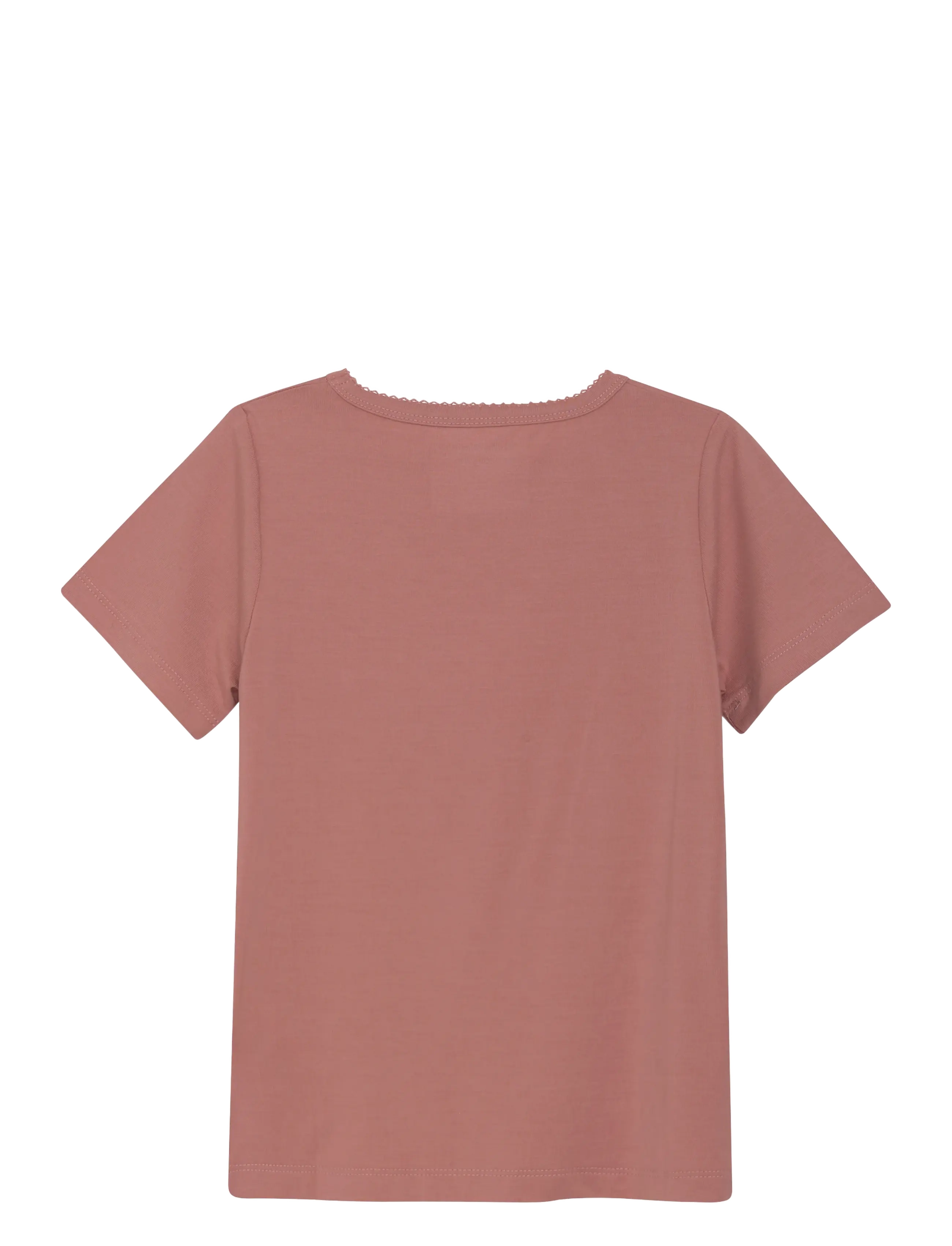 Minymo - Blouse SS - short-sleeved t-shirts - withered rose - 1