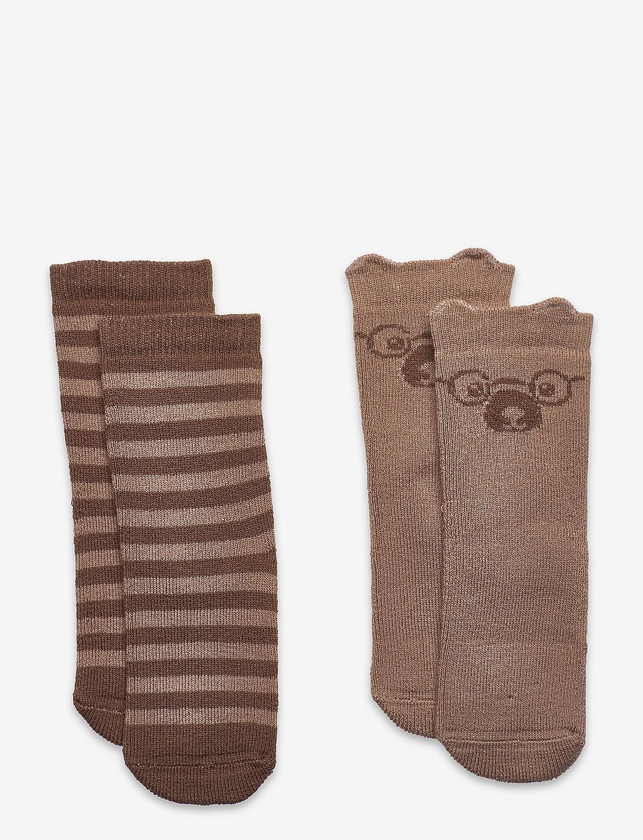 Minymo - Baby sock (2-pack) - baby-socken - amphora - 0