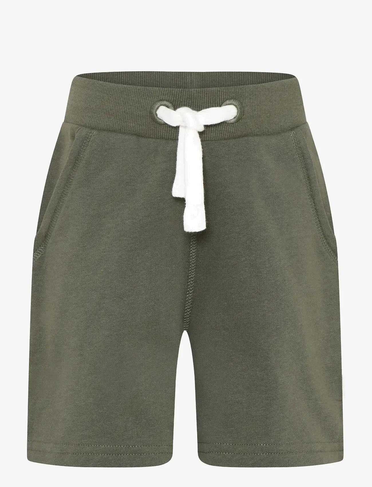 Minymo - Basic 53 -Sweat short (2-pack) - sweatshorts - ashley blue - 1