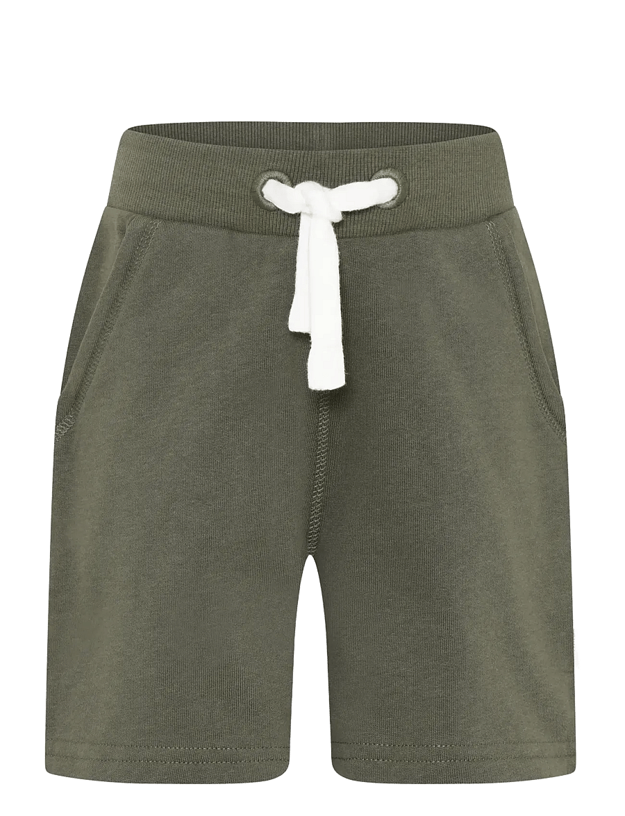 Minymo - Basic 53 -Sweat short (2-pack) - sweatshorts - ashley blue - 1