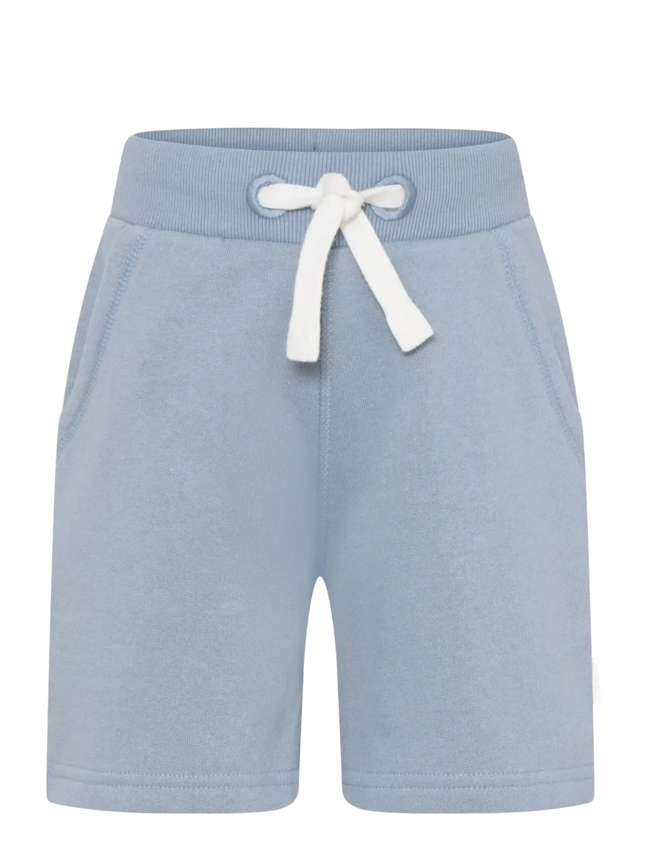 Minymo - Basic 53 -Sweat short (2-pack) - sweatshorts - ashley blue - 3