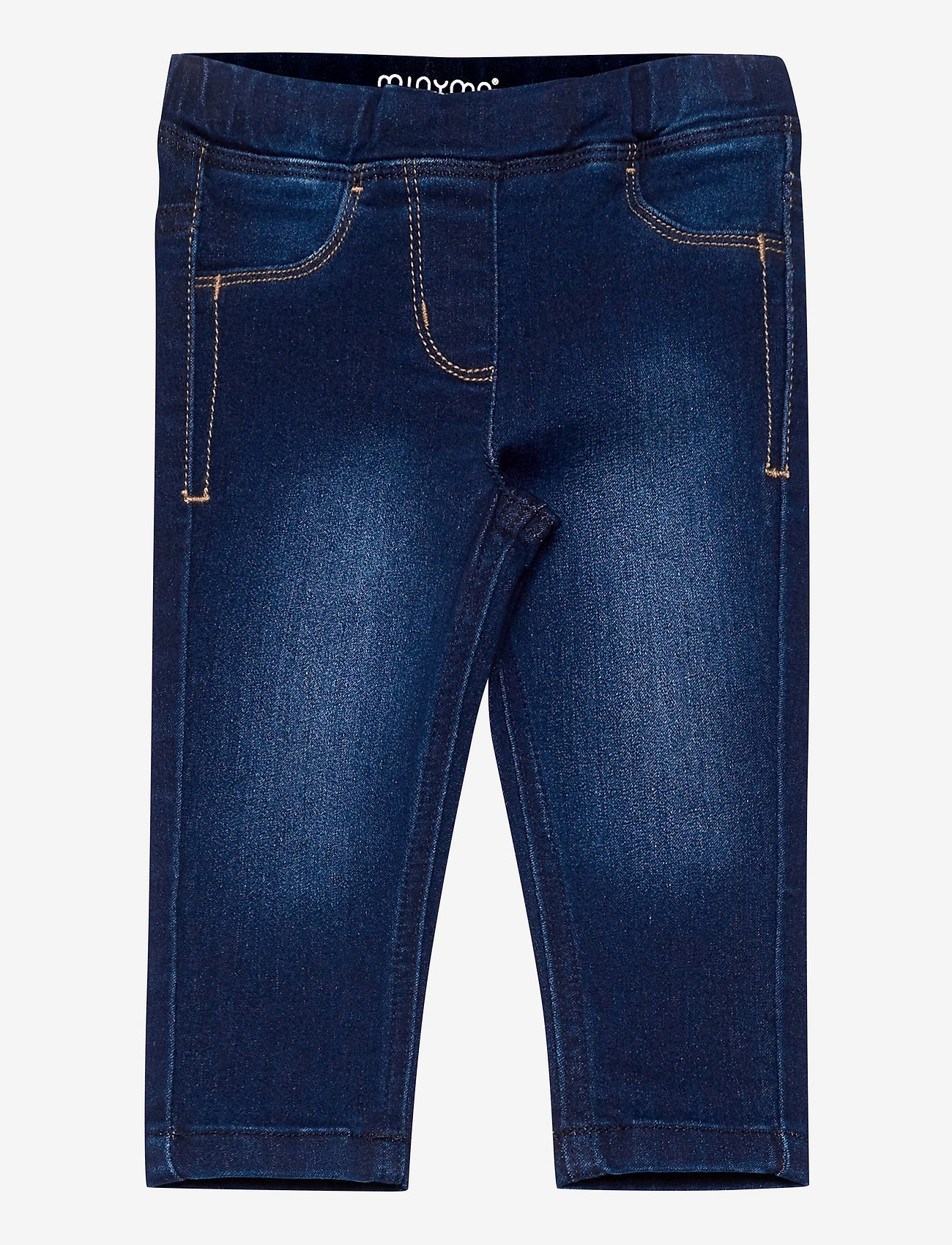 Minymo - Jeans girl stretch slim fit - siaurėjantys džinsai - dark blue denim - 0