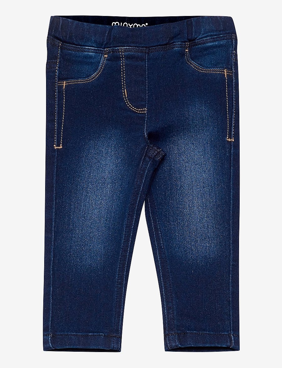 Minymo - Jeans stretch slim fit - liibuvad teksad - dark blue denim - 0