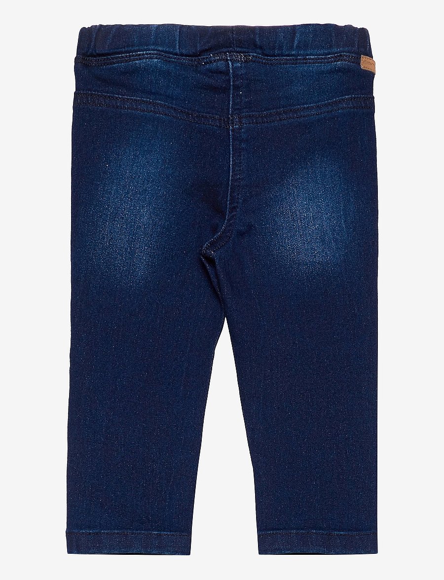 Minymo - Jeans stretch slim fit - liibuvad teksad - dark blue denim - 1