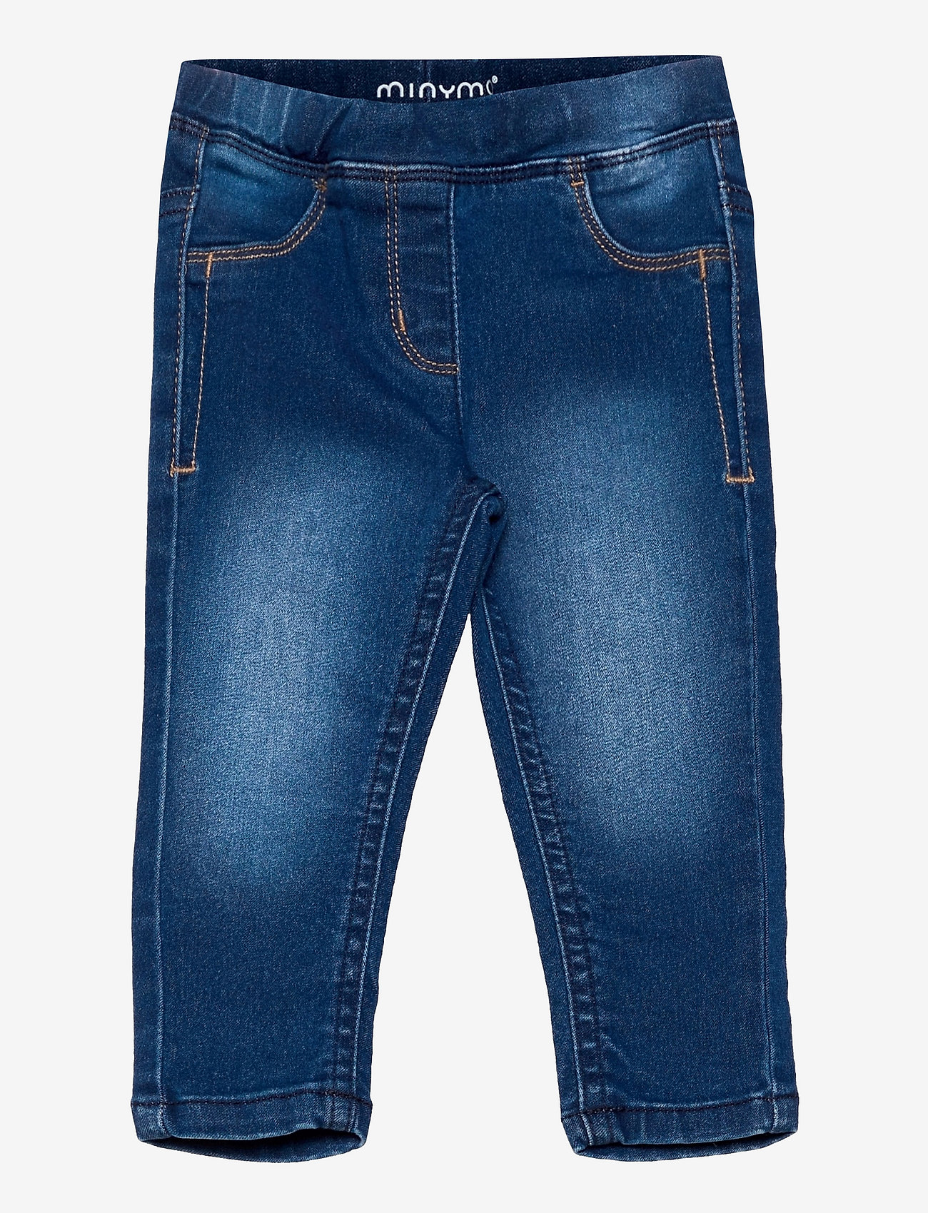 Minymo - Jeans girl stretch slim fit - liibuvad teksad - denim - 0
