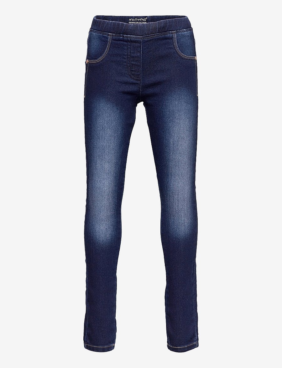 Minymo - Jegging stretch slim fit - skinny jeans - dark blue denim - 1