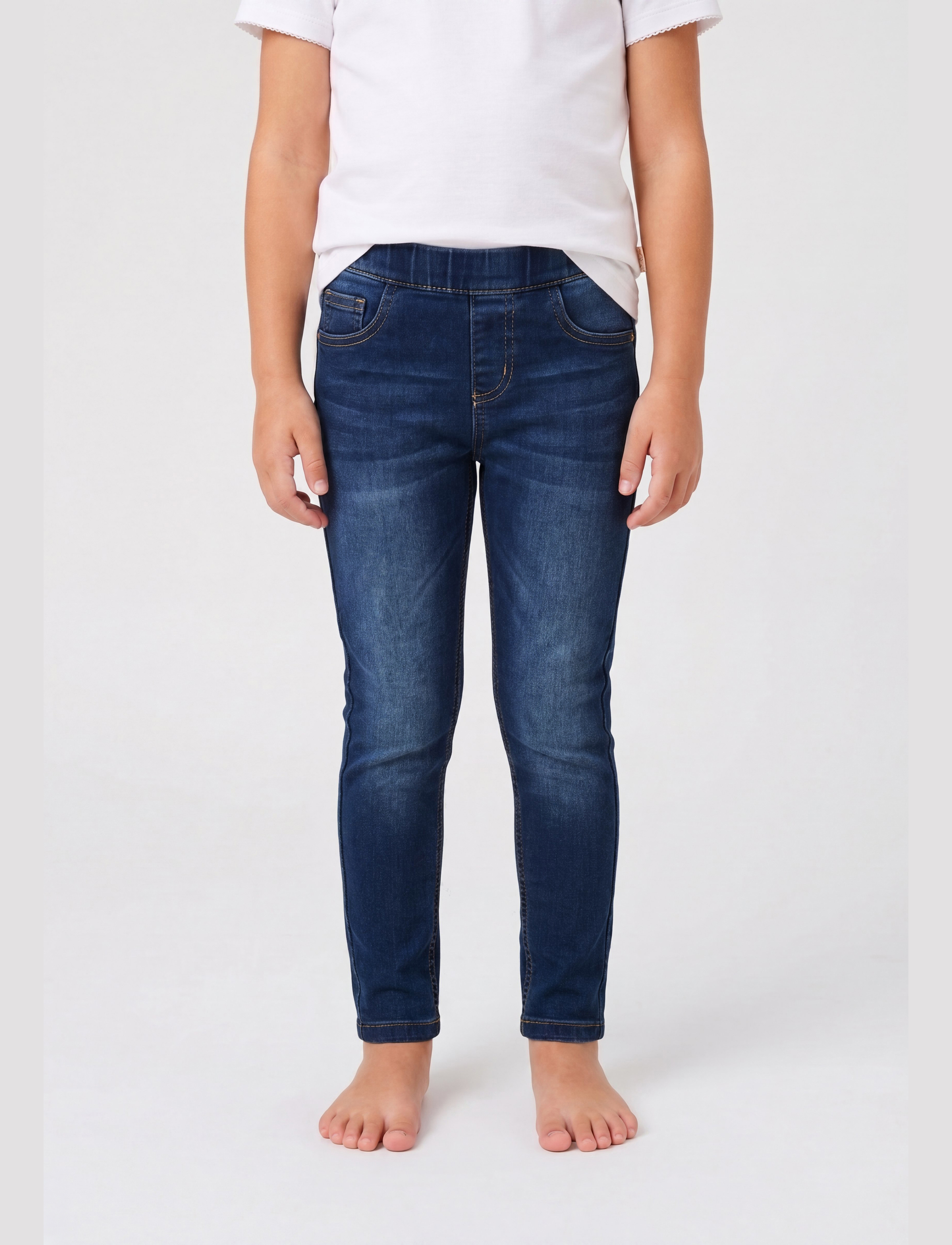 Minymo - Jegging stretch slim fit - skinny jeans - dark blue denim - 3
