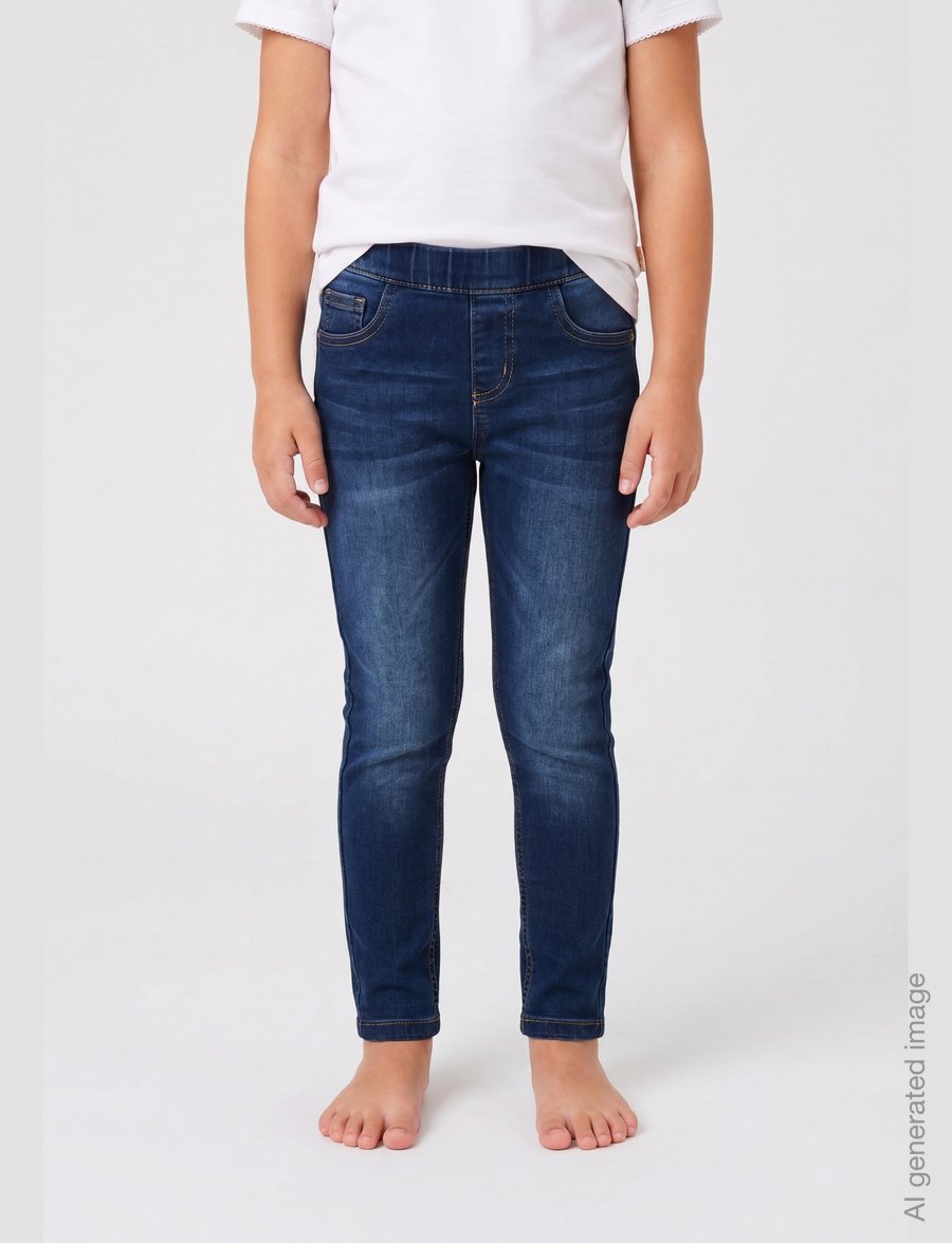 Minymo - Jegging stretch slim fit - skinny jeans - dark blue denim - 3