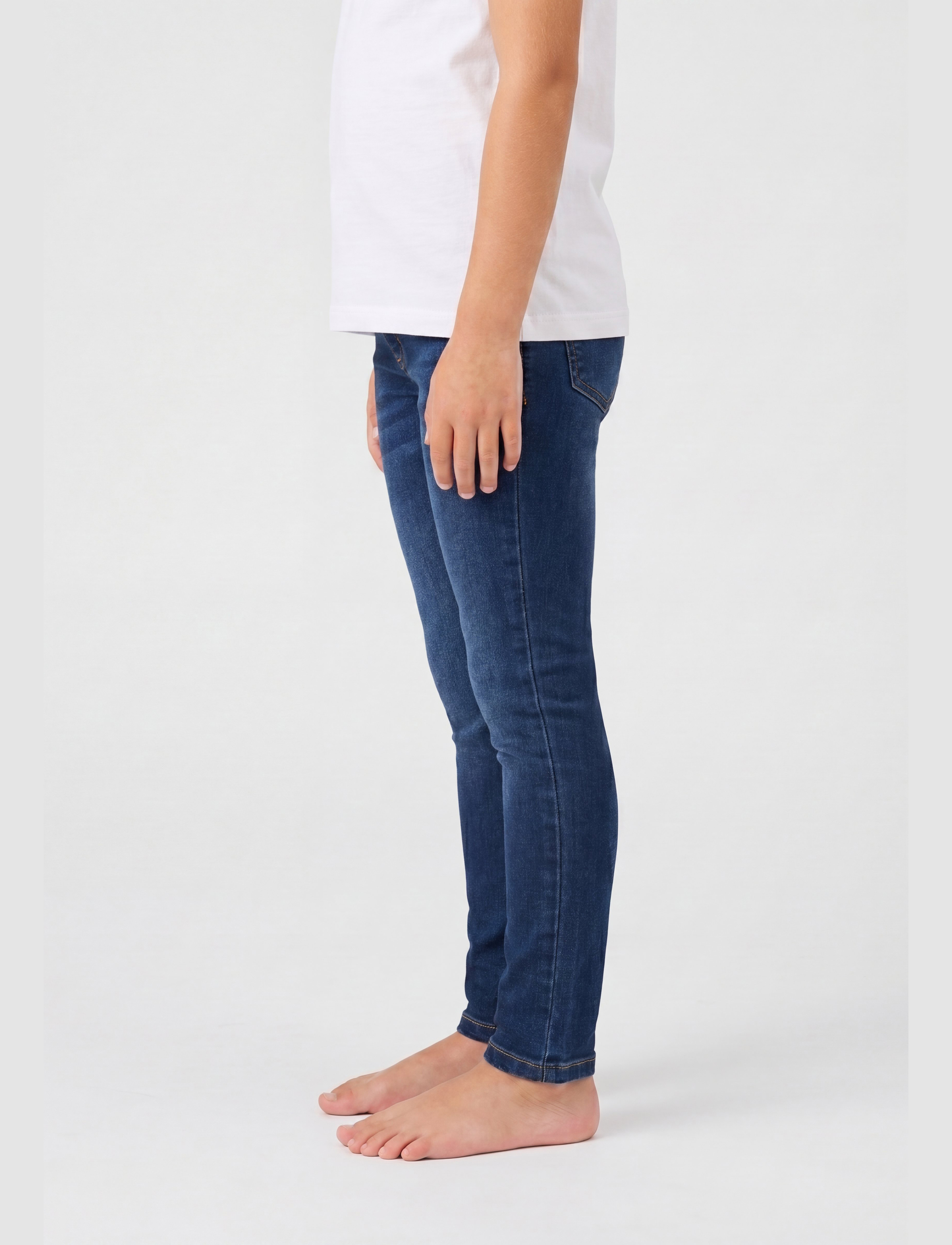Minymo - Jegging stretch slim fit - skinny jeans - dark blue denim - 4