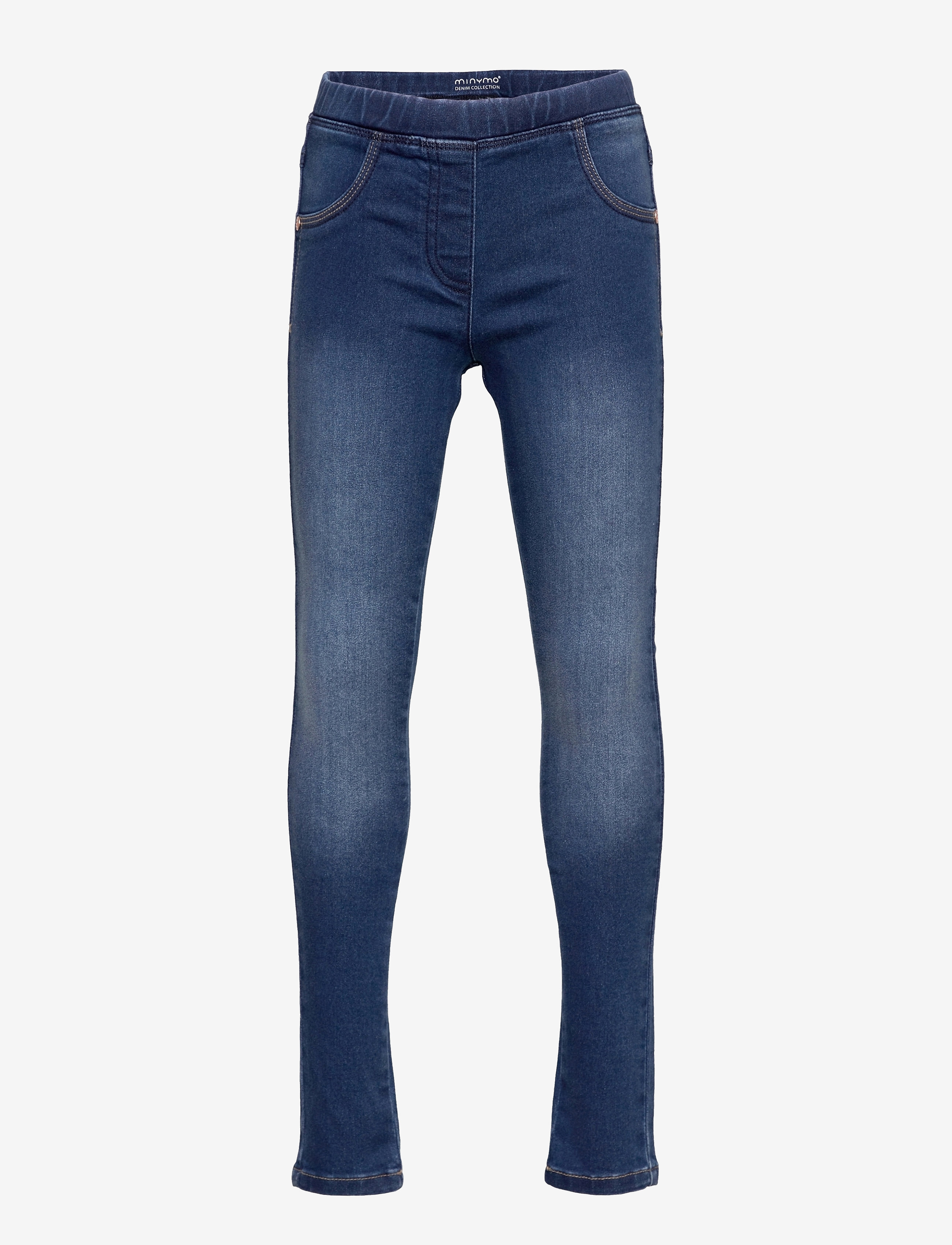 Minymo Jegging Stretch Slim Fit, 86, Jeans, Blau - Skinny Kinder