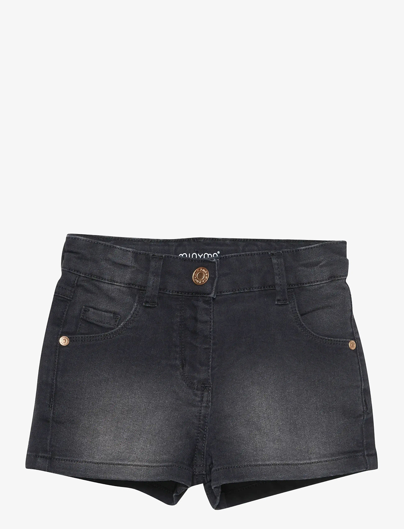Minymo - Shorts power stretch - denimshorts - grey black - 0
