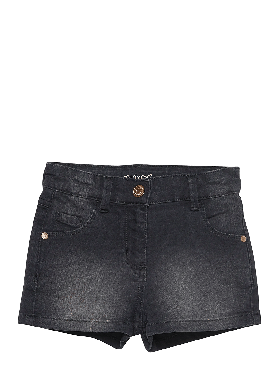 Minymo - Shorts power stretch - farkkushortsit - grey black - 0