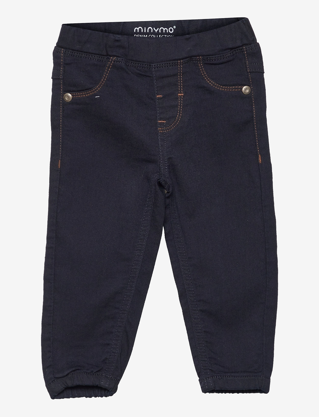 Minymo - Jeans stretch loose fit - loose jeans - blue night - 0