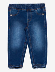 Minymo - Jeans power stretch loose fit - alt laienevad teksad - denim - 0