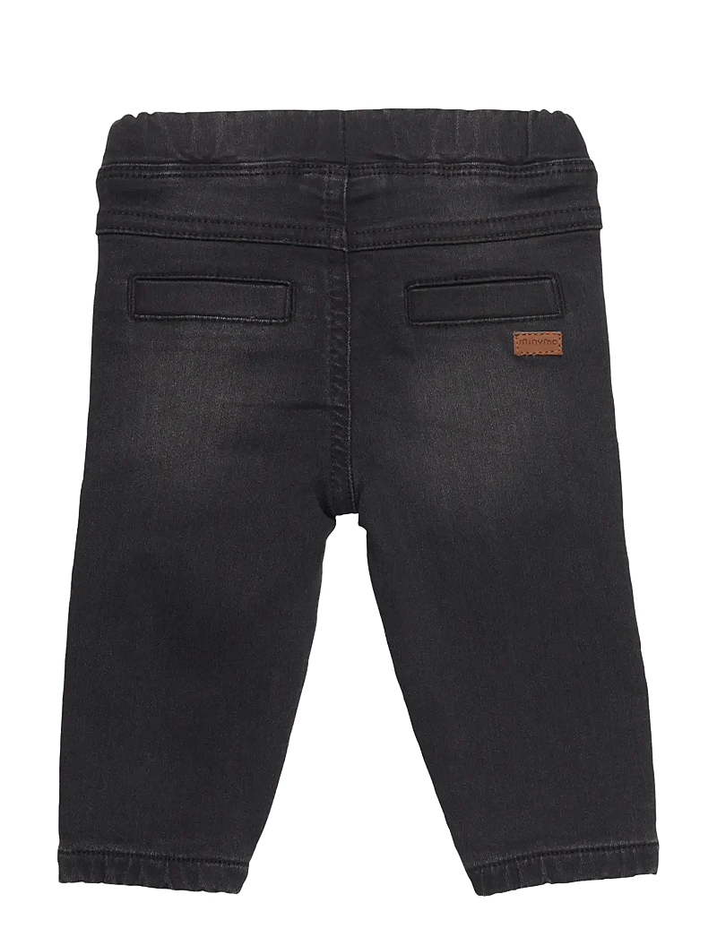 Minymo - Jeans stretch loose fit - loose jeans - grey black - 1