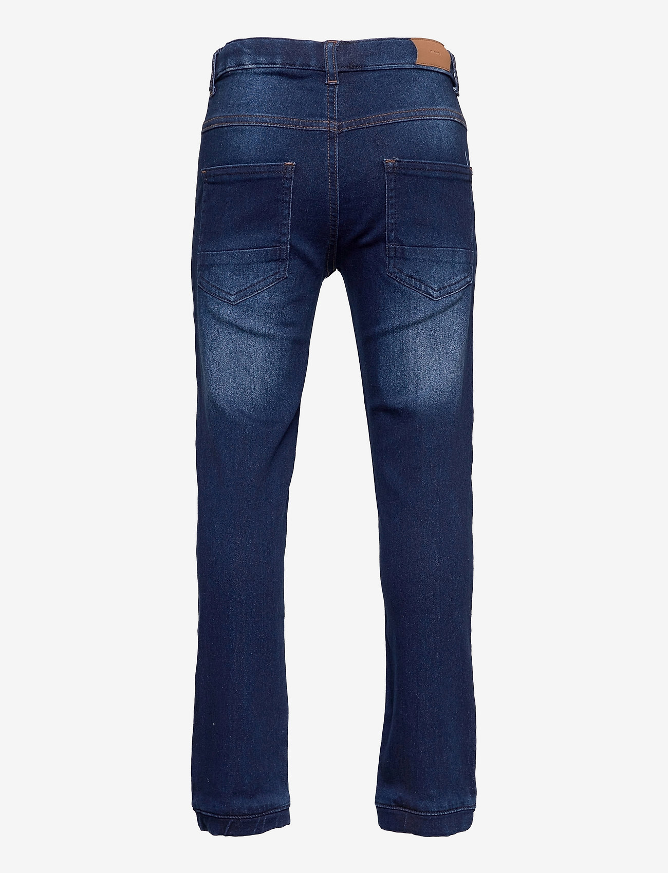 Minymo - Jeans boy stretch loose fit - loose jeans - dark blue denim - 1