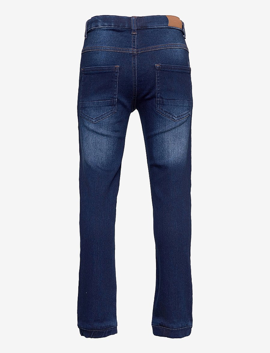 Minymo - Jeans stretch loose fit - loose jeans - dark blue denim - 1