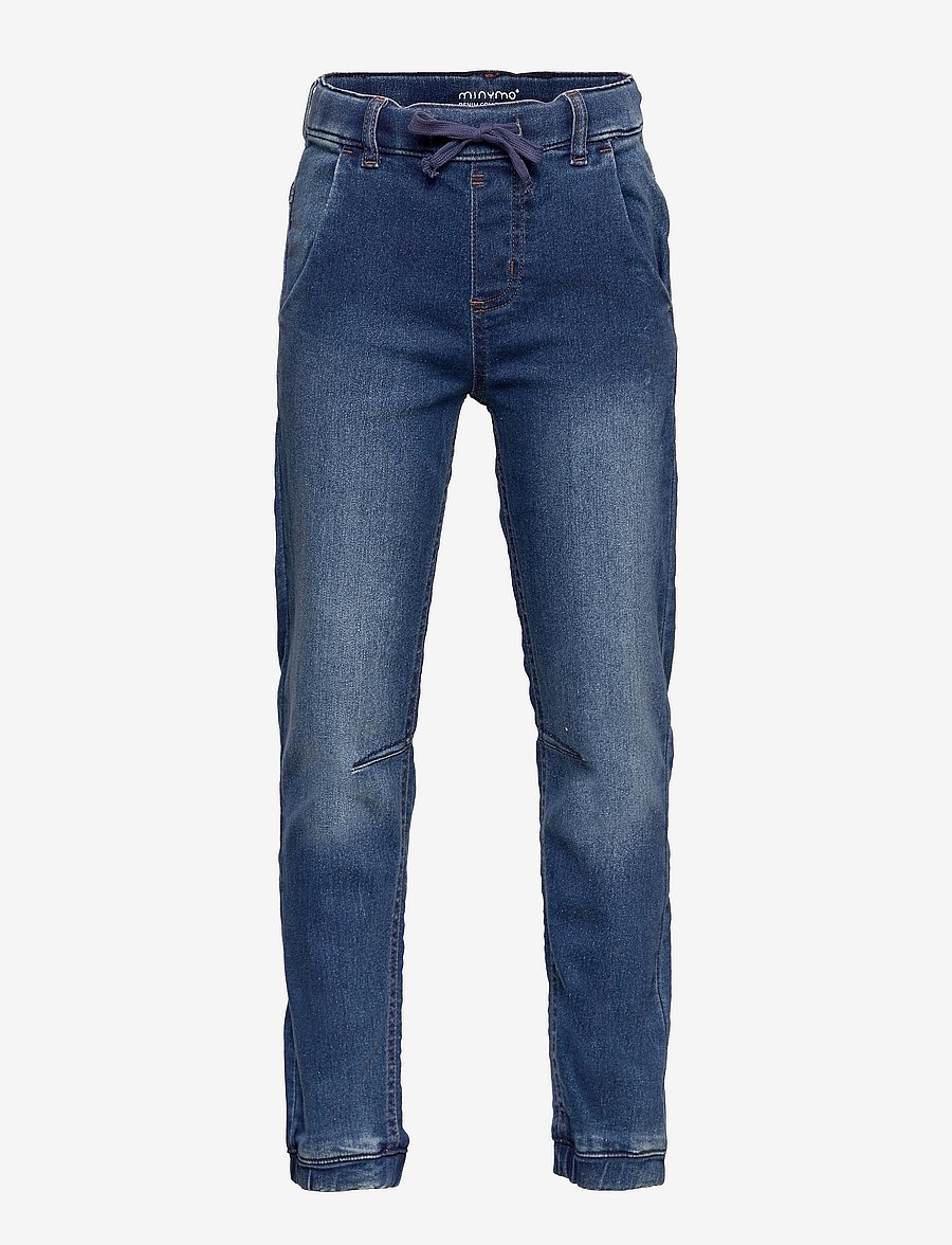 Minymo - Jeans stretch loose fit - loose jeans - denim - 0