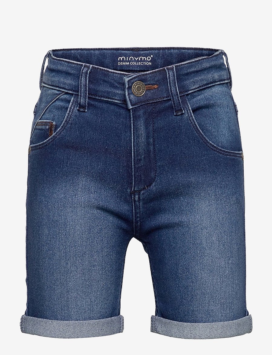 Minymo - Shorts power stretch - Šortai - denim - 0
