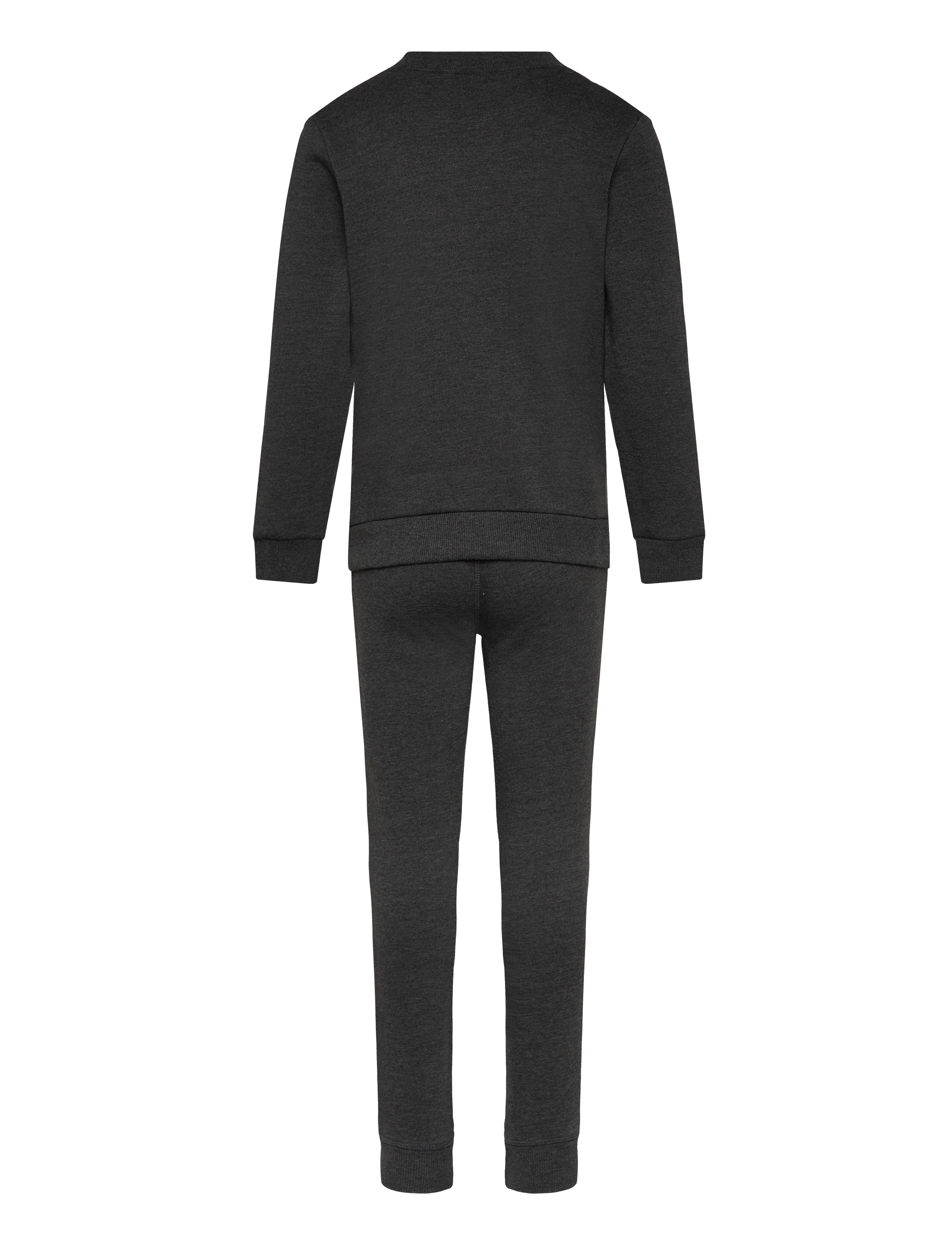 Minymo - Sweat Set (2-pcs) - laveste priser - dark gray melange - 1