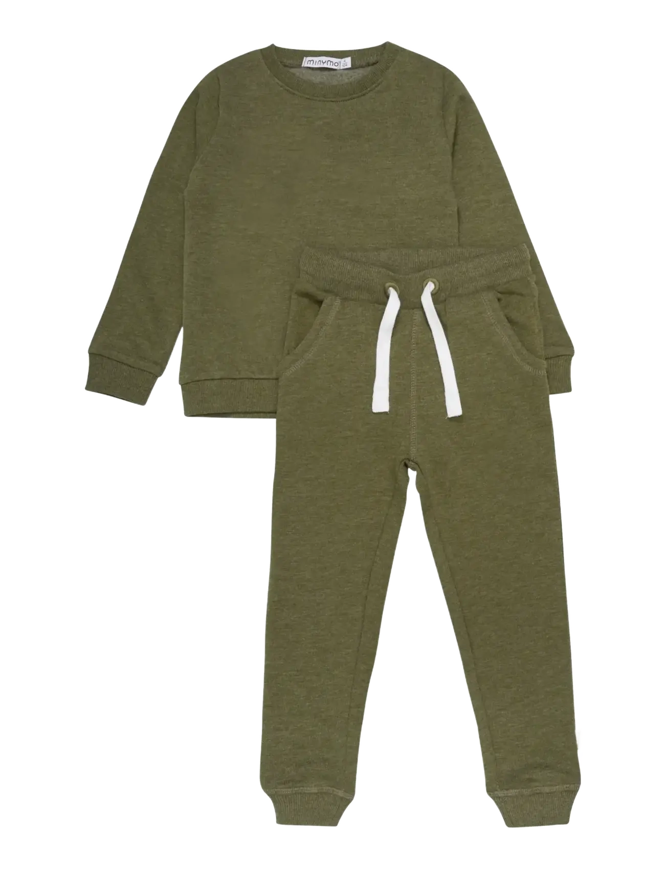 MINYMO Sweat Set (2-Pcs) Khaki - 116 - Kinder