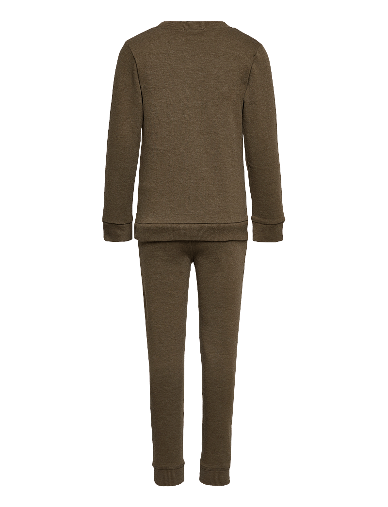 Minymo - Sweat Set (2-pcs) - treniņtērpi - dark olive - 1