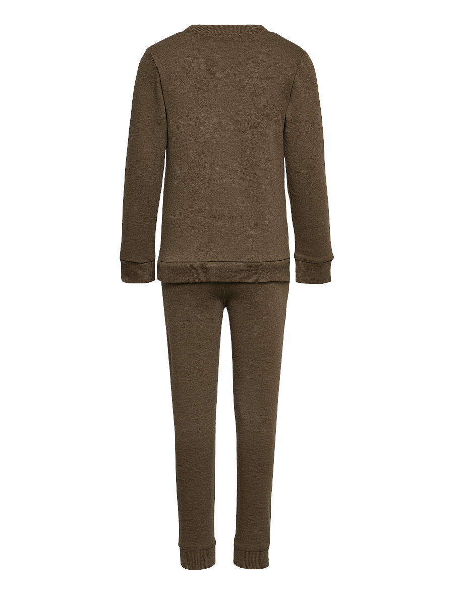 Minymo - Sweat Set (2-pcs) - sportanzüge - dark olive - 1