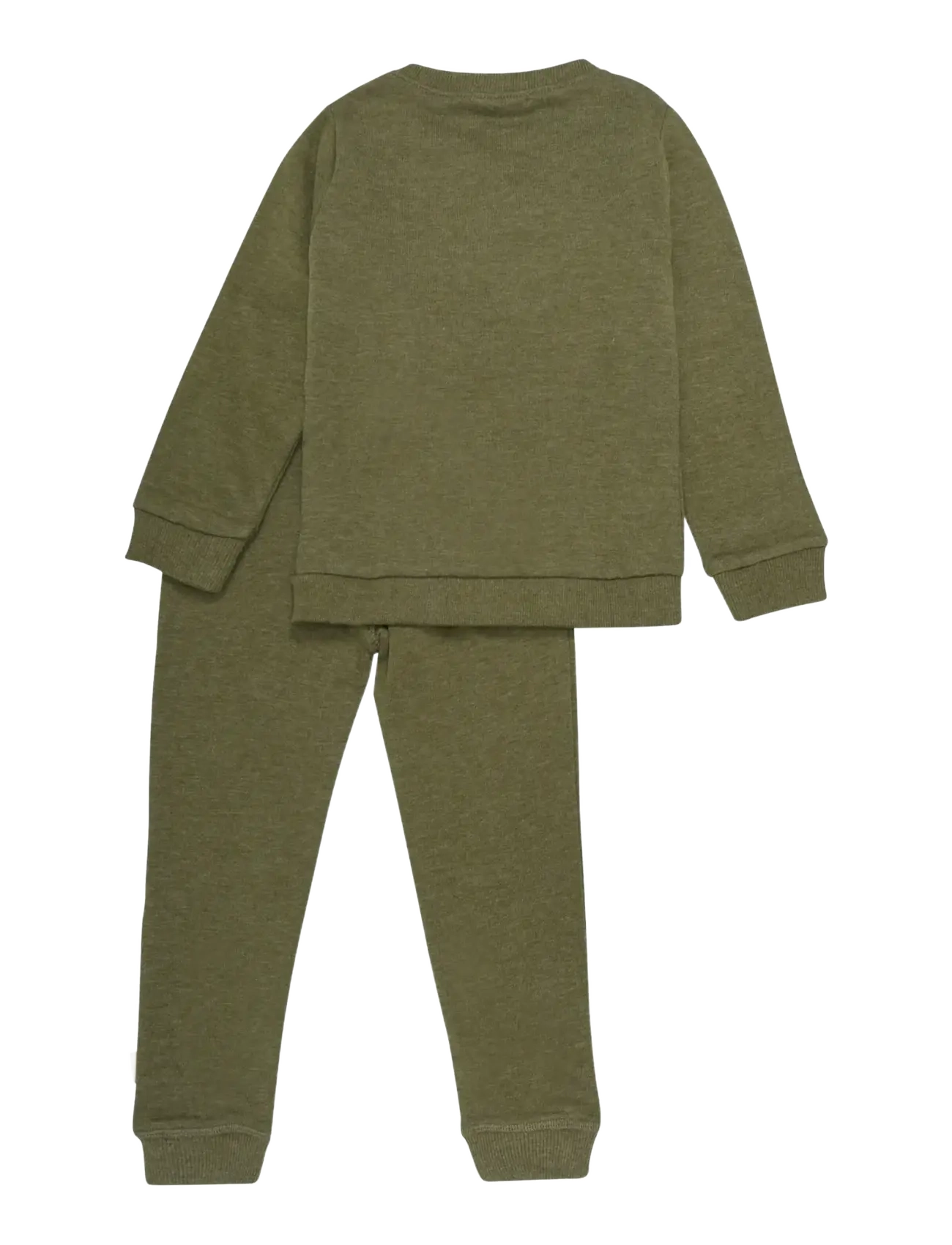 Minymo - Sweat Set (2-pcs) - laveste priser - dark olive - 4