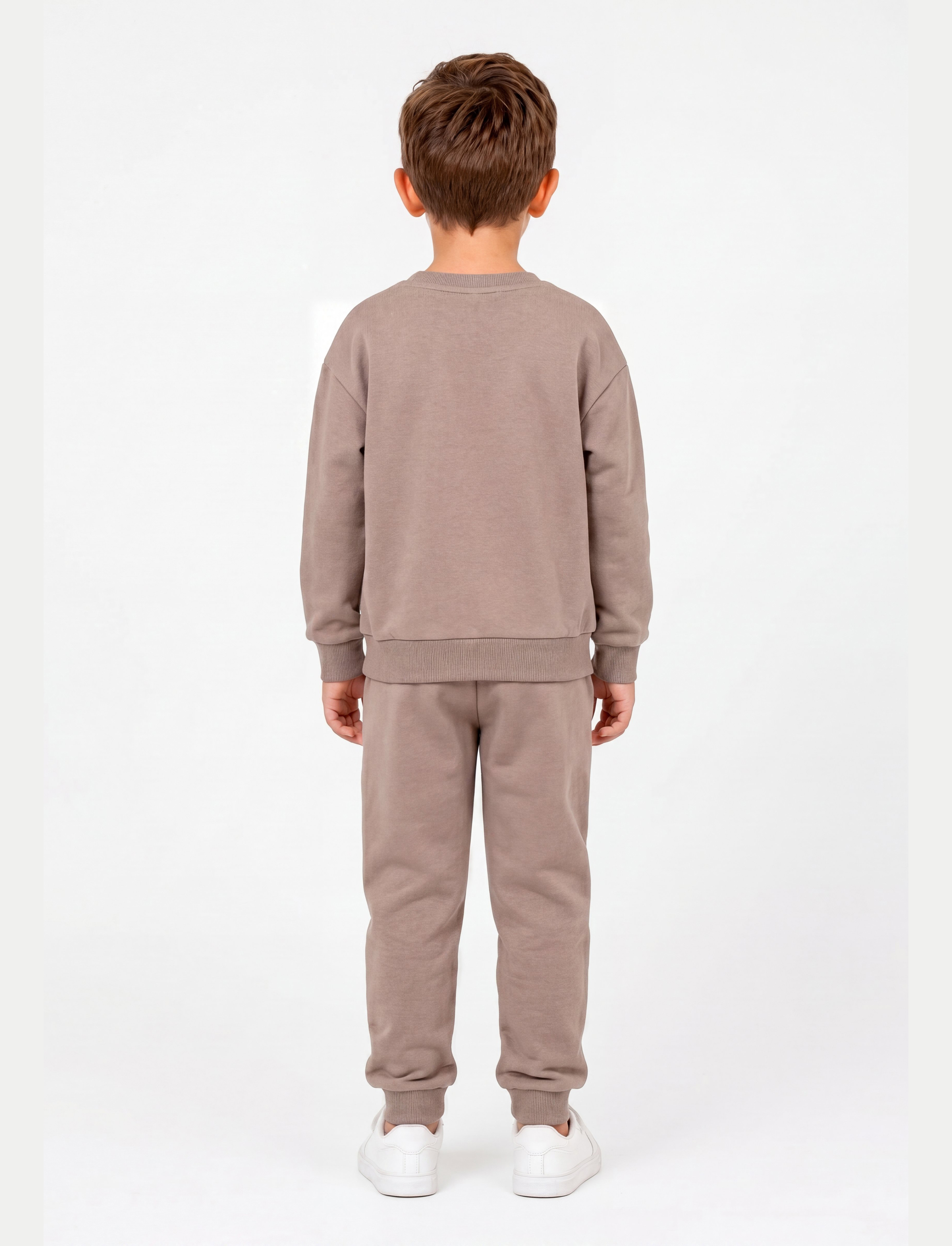 Minymo - Sweat Set (2-pcs) - dressikomplektid - fossil - 0