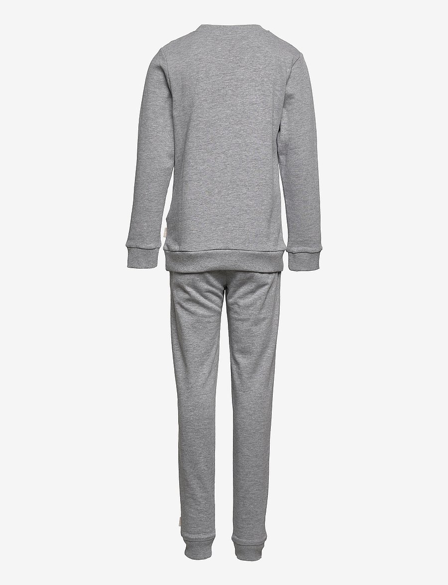 Minymo - Sweat Set (2-pcs) - sportanzüge - greymelange - 1