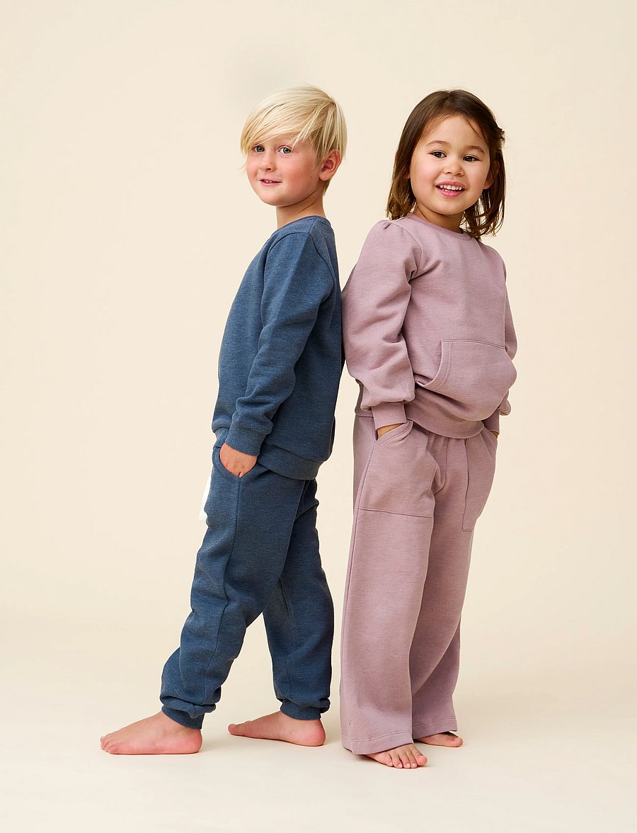 Minymo - Sweat Set (2-pcs) - spordidressid - ombre blue - 0